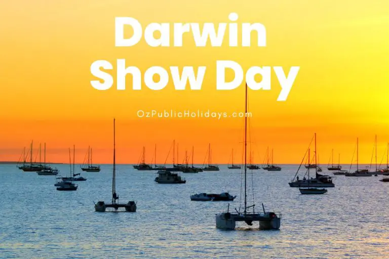 Darwin Show Day
